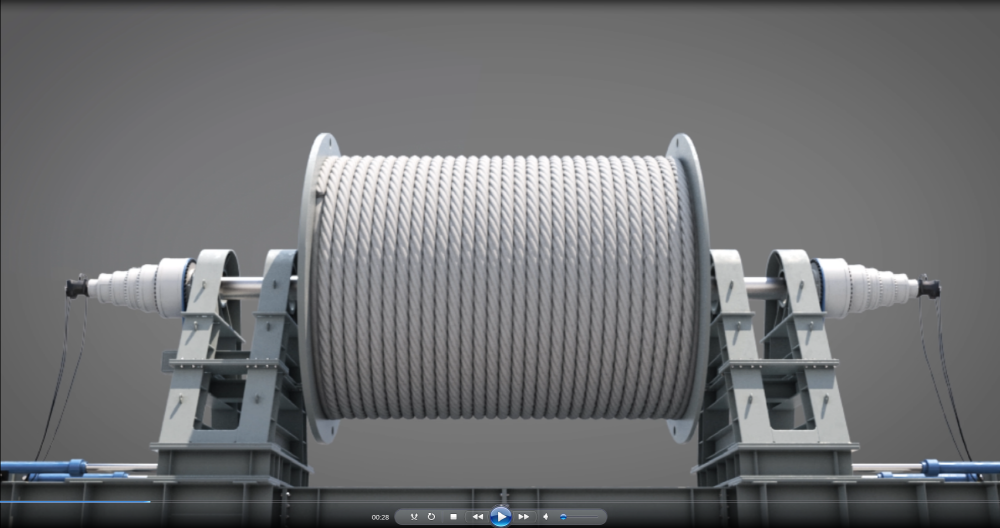 Wire rope spooling system > Portfolio (주)에코디자인센터